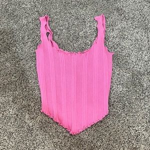 adorable pink tank top from pacsun size medium super comfy and soft